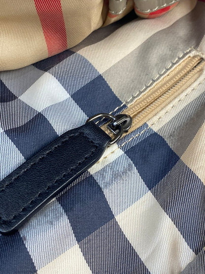 【中古品】【メンズ/レディース】 BURBERRY バーバリー NYLON TOTEBAG SHOULDERBAG ナイロン トートバッグ ショルダーバッグ ノバチェック カバン 180-250416-yn-13-min カラー：ベージュ系 万代Net店