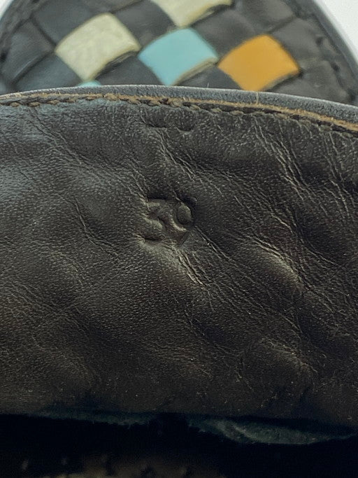 【中古品】【メンズ】 BOTTEGAVENETA ボッテガヴェネタ イントレチャート ドライビングシューズ モカシン レザーシューズ 183-250308-AS-79-min サイズ：39 カラー：ブラック 万代Net店