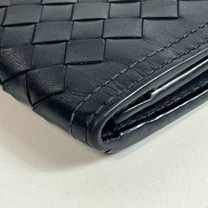 【中古品】【レディース】 BOTTEGA VENETA ボッテガヴェネタ 長財布 札入れ ブラック 181-250723-AA-03-ich カラー：ブラック 万代Net店