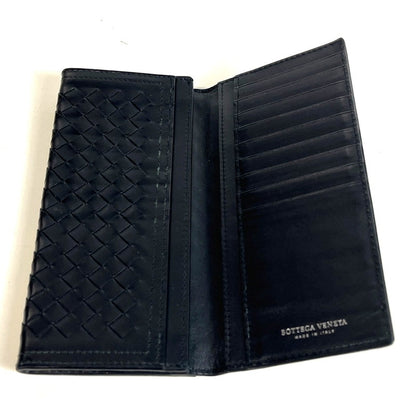 【中古品】【レディース】 BOTTEGA VENETA ボッテガヴェネタ 長財布 札入れ ブラック 181-250723-AA-03-ich カラー：ブラック 万代Net店