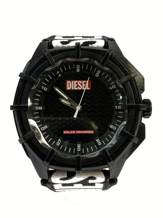 【中古品】【メンズ】 DIESEL ディーゼル 腕時計 FRAMED DZ4654 ソーラー アナログ 197-261021-jt-28-min カラー：ブラック 万代Net店