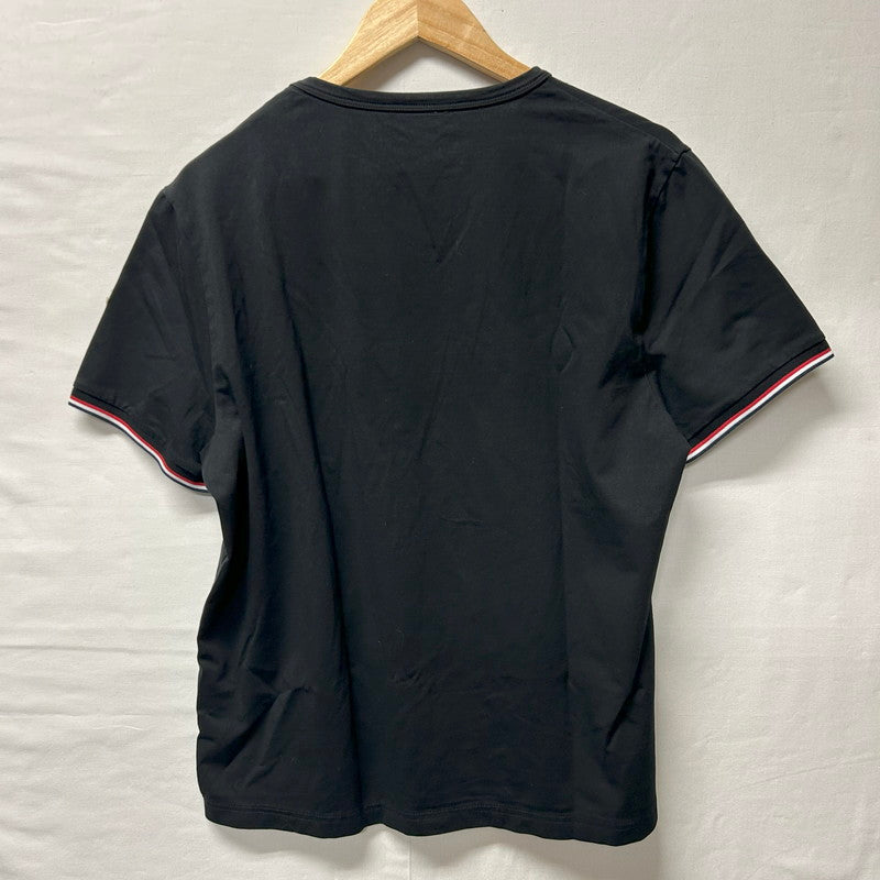 【中古品】【メンズ】 MONCLER モンクレール Ｔシャツ Slim Fit XXLサイズ 170-250724-AA-12-ich サイズ：XXL カラー：ブラック 万代Net店