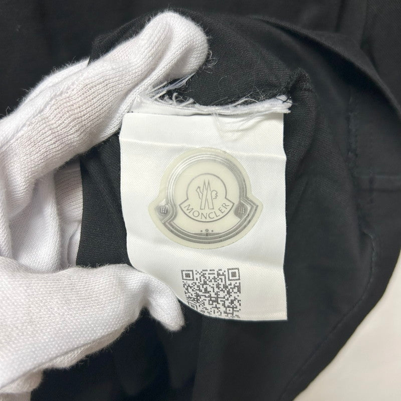 【中古品】【メンズ】 MONCLER モンクレール Ｔシャツ Slim Fit XXLサイズ 170-250724-AA-12-ich サイズ：XXL カラー：ブラック 万代Net店