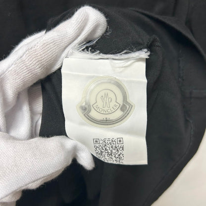 【中古品】【メンズ】 MONCLER モンクレール Ｔシャツ Slim Fit XXLサイズ 170-250724-AA-12-ich サイズ：XXL カラー：ブラック 万代Net店