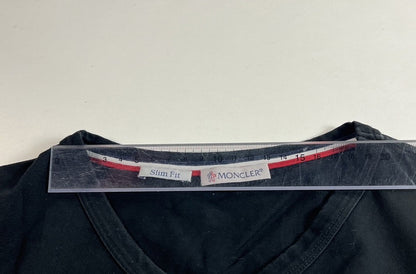 【中古品】【メンズ】 MONCLER モンクレール Ｔシャツ Slim Fit XXLサイズ 170-250724-AA-12-ich サイズ：XXL カラー：ブラック 万代Net店
