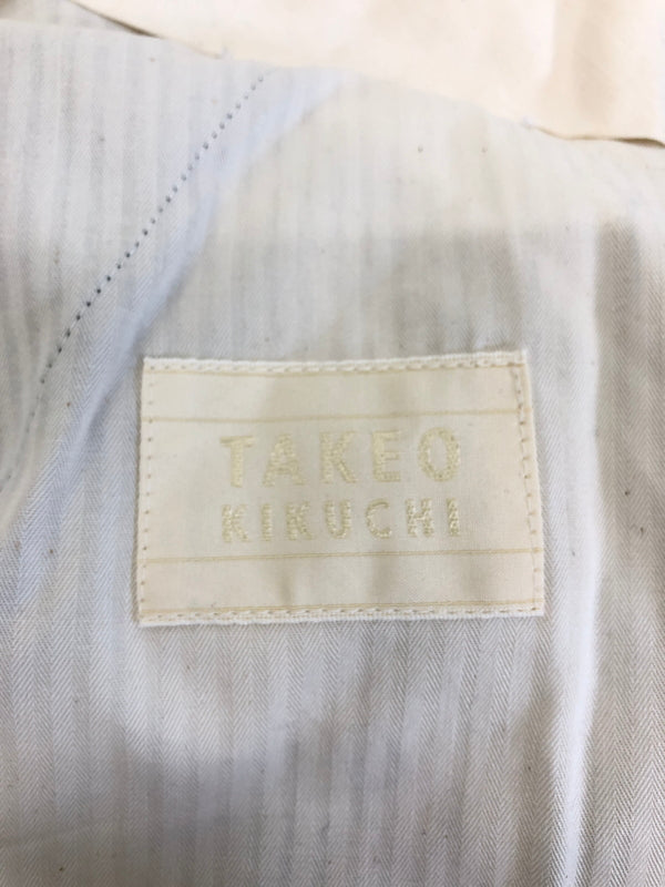 【中古品】【メンズ】 TAKEO KIKUCHI タケオキクチ セットアップ スーツ + シャツ2枚セット 147-260904-AS-26-hon サイズ：2 カラー：ネイビー 万代Net店