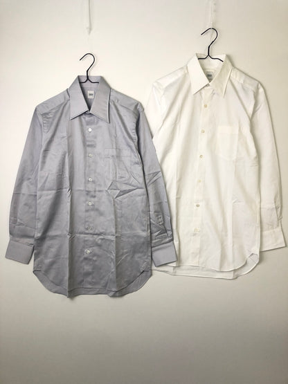 【中古品】【メンズ】 TAKEO KIKUCHI タケオキクチ セットアップ スーツ + シャツ2枚セット 147-260904-AS-26-hon サイズ：2 カラー：ネイビー 万代Net店