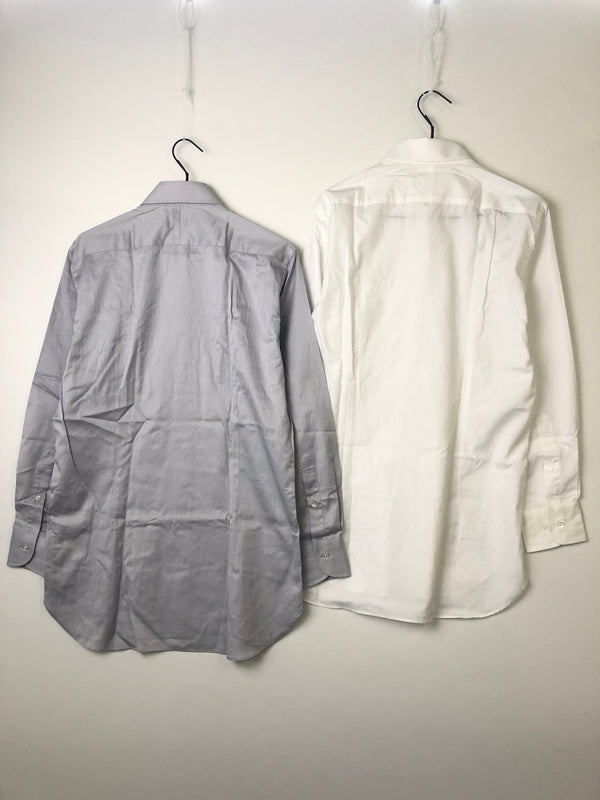 【中古品】【メンズ】 TAKEO KIKUCHI タケオキクチ セットアップ スーツ + シャツ2枚セット 147-260904-AS-26-hon サイズ：2 カラー：ネイビー 万代Net店