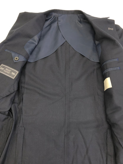 【中古品】【メンズ】 TAKEO KIKUCHI タケオキクチ セットアップ スーツ + シャツ2枚セット 147-260904-AS-26-hon サイズ：2 カラー：ネイビー 万代Net店