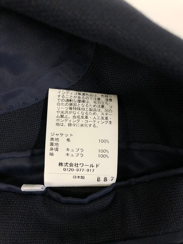 【中古品】【メンズ】 TAKEO KIKUCHI タケオキクチ セットアップ スーツ + シャツ2枚セット 147-260904-AS-26-hon サイズ：2 カラー：ネイビー 万代Net店