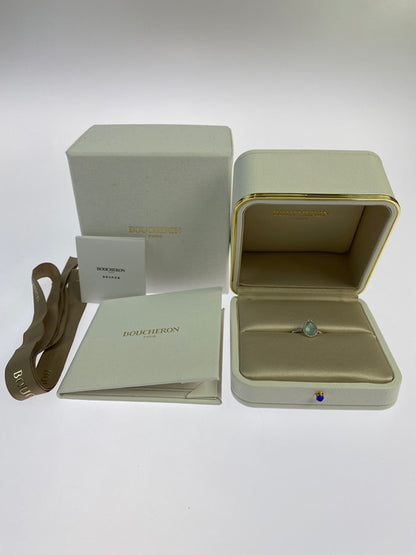 【中古美品】【メンズ】 Boucheron ブシュロン セルパンボエム アクアプレーズ スモール K18 2.7g 指輪 リング 182-250223-AS-6-min カラー：ブルー/シルバー 万代Net店