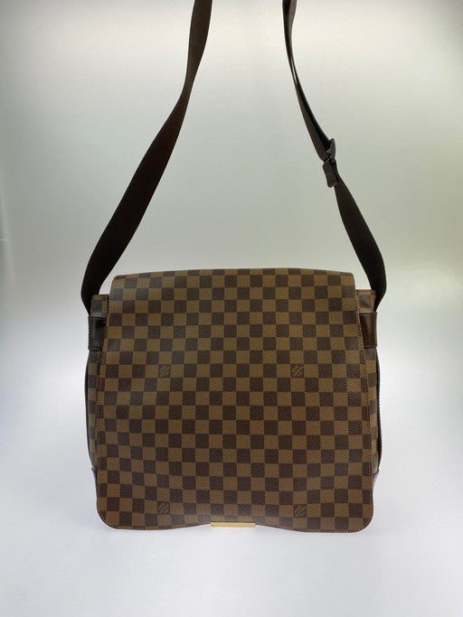 【中古品】【メンズ/レディース】 LOUIS VUITTON ルイ・ヴィトン N45258 SP0094 ダミエ エベヌ バスティーユ 鞄 ショルダーバッグ 179-250119-AS-1-min カラー：ダミエ エベヌ 万代Net店