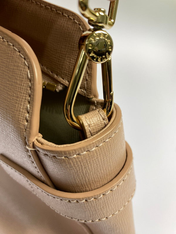 【LIFTる。景品】【中古美品】【メンズ/レディース】 Furla フルラ AGATA アガタ 2WAY ハンドバッグ ショルダーバッグ レディース レザー 188-250521-em-02-min カラー：ローズ 万代Net店