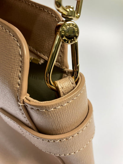 【LIFTる。景品】【中古美品】【メンズ/レディース】 Furla フルラ AGATA アガタ 2WAY ハンドバッグ ショルダーバッグ レディース レザー 188-250521-em-02-min カラー：ローズ 万代Net店