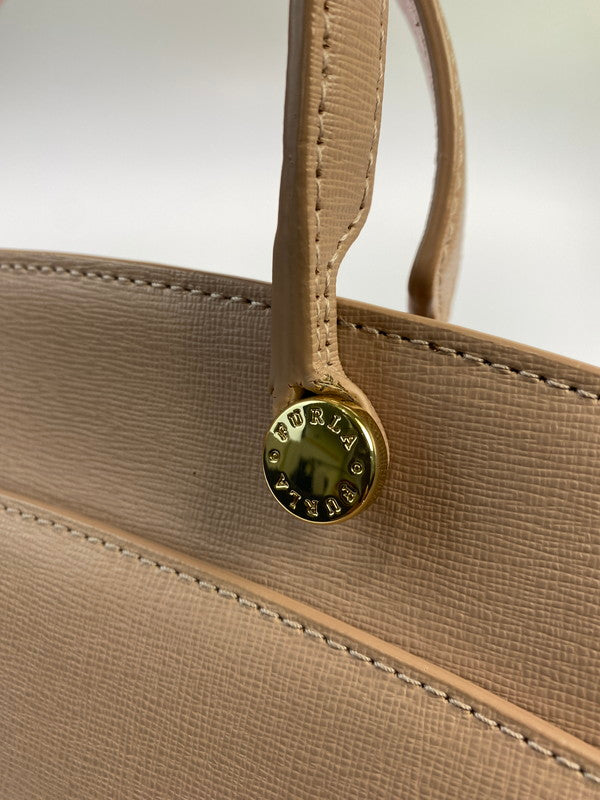 【LIFTる。景品】【中古美品】【メンズ/レディース】 Furla フルラ AGATA アガタ 2WAY ハンドバッグ ショルダーバッグ レディース レザー 188-250521-em-02-min カラー：ローズ 万代Net店