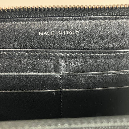 【中古品】【レディース】 CHANEL シャネル 長財布 ラウンドファスナー ラムスキン ステッチ ブラックシャネル 181-250723-AA-01-ich カラー：ブラック 万代Net店