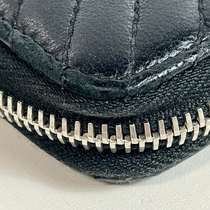 【中古品】【レディース】 CHANEL シャネル 長財布 ラウンドファスナー ラムスキン ステッチ ブラックシャネル 181-250723-AA-01-ich カラー：ブラック 万代Net店