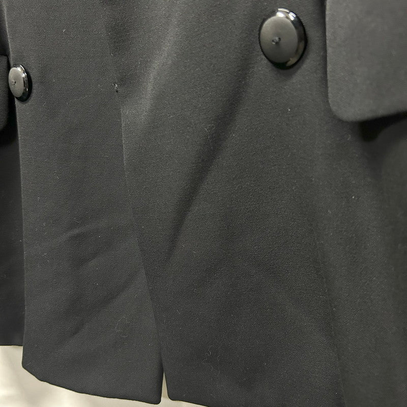 【中古品】【メンズ】 YVES SAINT LAURENT イヴ・サンローラン タキシード ジャケット LAINE-WOOL 183-250724-AA-04-ich サイズ：36 カラー：ブラック 万代Net店