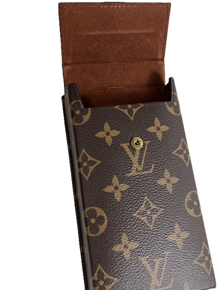 【中古美品】【メンズ/レディース】 LOUIS VUITTON ルイ・ヴィトン 未使用保管品  ポーチ ボックス フォンケース M68523 モノグラムキャンバス 179-241225-SS-02-ich 万代Net店