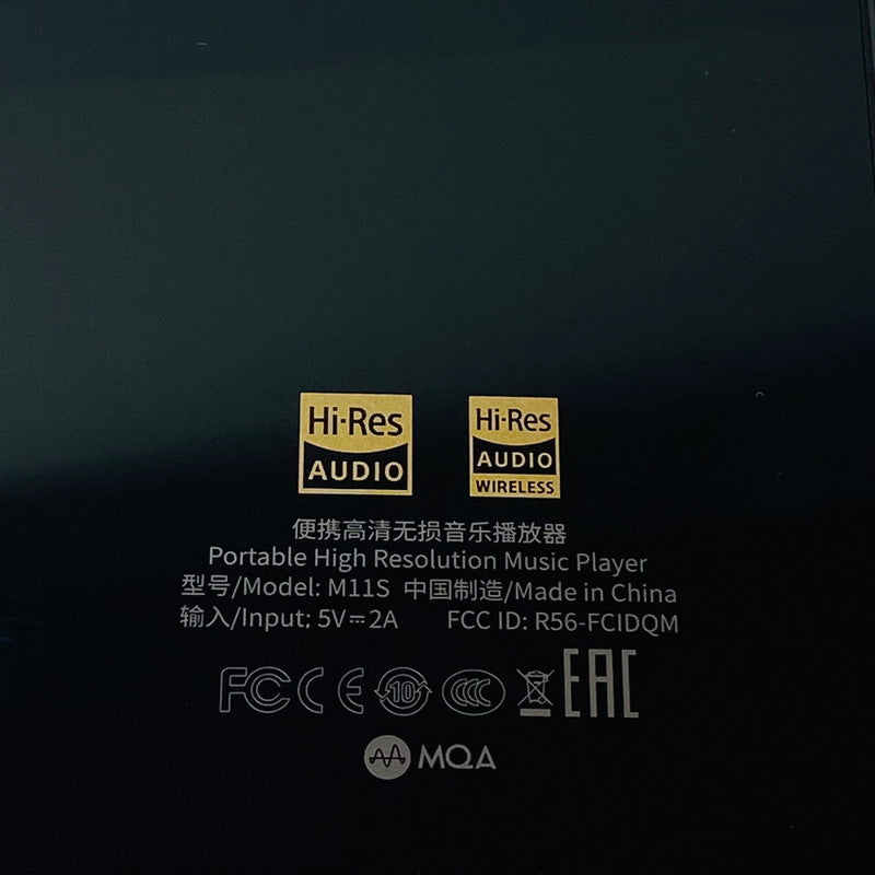 【中古品】【メンズ】 FIIO M11S FIO-M11S-B [32GB] ハイレゾポータブルミュージックプレーヤー 095-250826-AA-13-ich 万代Net店