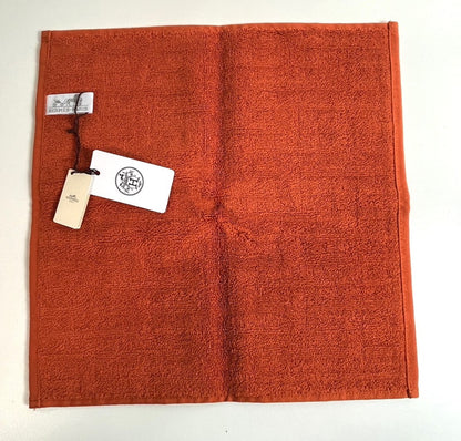 【中古美品】【レディース】 HERMES エルメス 未使用 エルメス HERMES タオルハンカチ オレンジ 183-250116-SS-04-ich 万代Net店