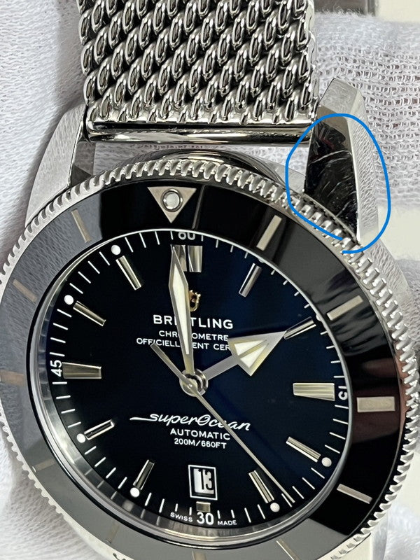 【中古美品】【メンズ】 BREITLING ブライトリング BREITLING ブライトリング スーパーオーシャン ヘリテージB20 オートマチック46 自動巻き 腕時計 AB2020 195-250122-SS-01-ich 万代Net店