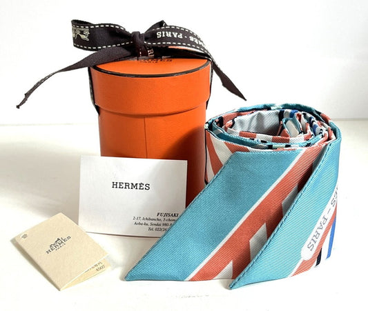 【中古美品】【レディース】 HERMES エルメス 未使用 エルメス HERMES ツイリー スカーフ カドリージュ バヤデール 183-250122-SS-07-ich 万代Net店