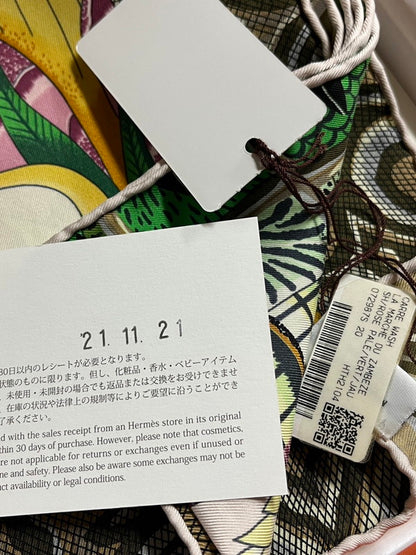 【中古美品】【レディース】 HERMES エルメス 未使用 Hermes エルメス スカーフ カレ90 WASH ザンベジ川の行進 シルク 183-250116-SS-02-ich 万代Net店