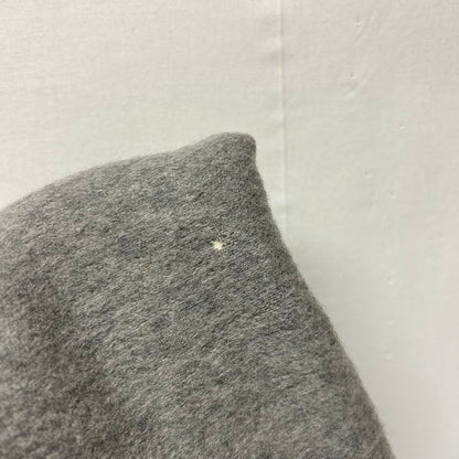 【中古品】【レディース】 LOEWE ロエベ ストール カシミヤ100%/ゴートレザー 山羊革 グレー/ベージュ リバーシブル スカーフ マフラー ヴィンテージ 187-250725-AA-02-ich カラー：グレー 万代Net店