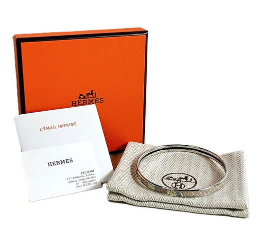 【中古美品】【レディース】 HERMES エルメス 未使用 エルメス ランタンバルーン ラウンデル バングル 182-250120-SS-07-ich 万代Net店