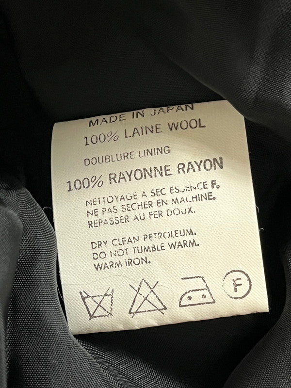 【中古美品】【レディース】 ワイズ ヨウジヤマモト ロングワンピース 長袖ワンピース ノーカラー ウール/レーヨン ブラック 170-250225-SS-02-ich 万代Net店