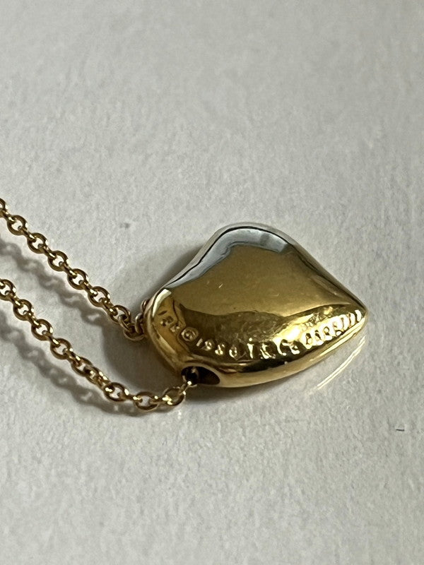 【中古美品】【レディース】  TIFFANY&Co. ティファニー フルハート ネックレス エルサ・ペレッティ 1980 K18 4.5g ヴィンテージ 182-250310-SS-03-ich 万代Net店