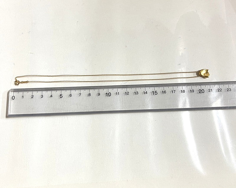 【中古美品】【レディース】  TIFFANY&Co. ティファニー フルハート ネックレス エルサ・ペレッティ 1980 K18 4.5g ヴィンテージ 182-250310-SS-03-ich 万代Net店