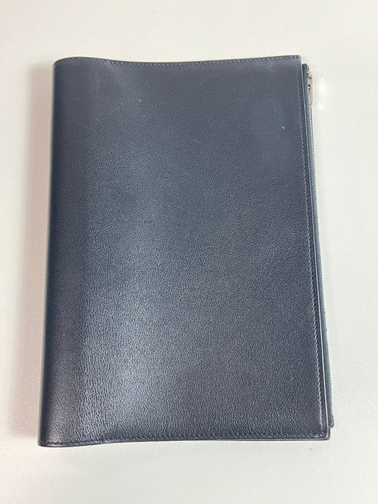 【中古美品】【メンズ/レディース】 HERMES エルメス HERMES エルメス ノートパッド (EAジップ)ノートカバー 手帳カバー A5 ヴォースイフト ブラック 183-250303-SS-02-ich 万代Net店