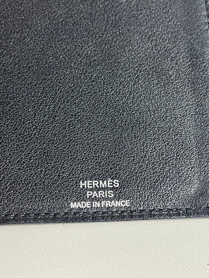 【中古美品】【メンズ/レディース】 HERMES エルメス HERMES エルメス ノートパッド (EAジップ)ノートカバー 手帳カバー A5 ヴォースイフト ブラック 183-250303-SS-02-ich 万代Net店