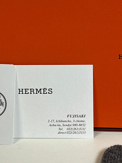 【中古美品】【レディース】  未使用 HERMES エルメス ヘヴン シェーヌダンクル 手袋 カシミヤ 187-250225-SS-10-ich 万代Net店