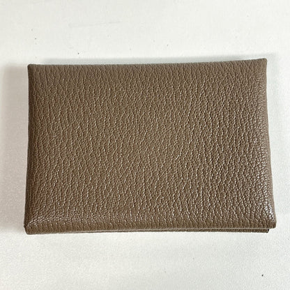 【中古美品】【レディース】 HERMES エルメス 未使用 エルメス HERMES カルヴィデュオ カードケース コインケース エトゥープ エプソン 181-250305-SS-03-ich 万代Net店