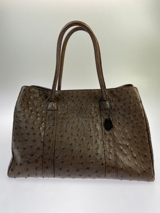 【中古品】【メンズ/レディース】 JRA トートバッグ レディース 革 カバン ハンドバッグ 裏スウェード 188-250521-em-03-min カラー：ブラウン 万代Net店