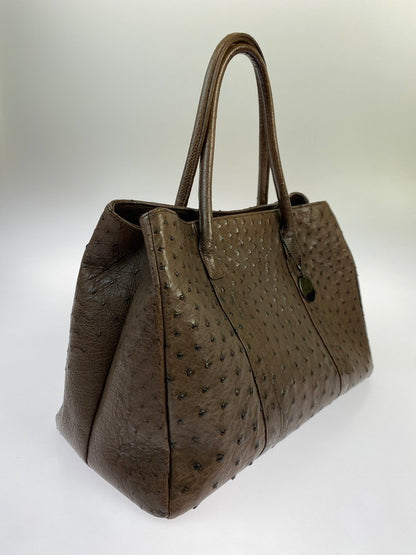 【中古品】【メンズ/レディース】 JRA トートバッグ レディース 革 カバン ハンドバッグ 裏スウェード 188-250521-em-03-min カラー：ブラウン 万代Net店