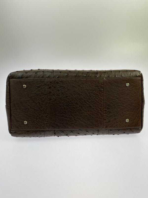 【中古品】【メンズ/レディース】 JRA トートバッグ レディース 革 カバン ハンドバッグ 裏スウェード 188-250521-em-03-min カラー：ブラウン 万代Net店