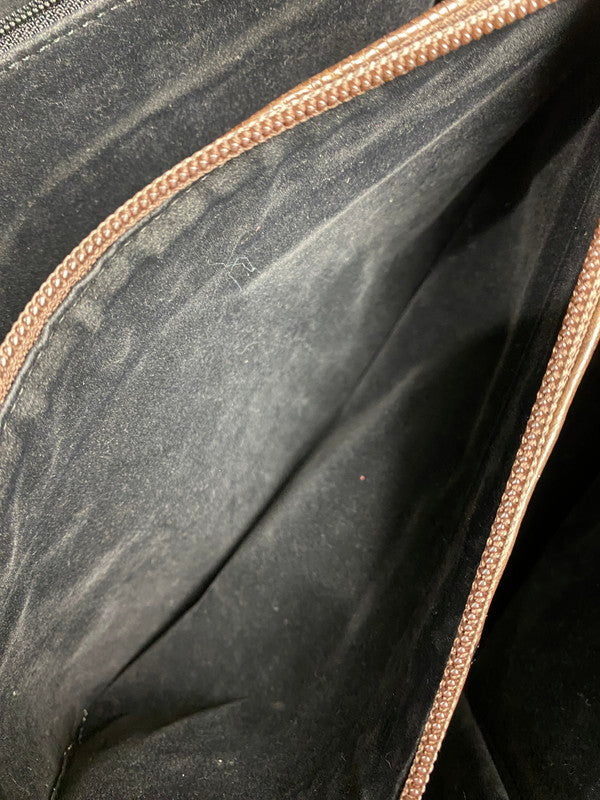 【中古品】【メンズ/レディース】 JRA トートバッグ レディース 革 カバン ハンドバッグ 裏スウェード 188-250521-em-03-min カラー：ブラウン 万代Net店