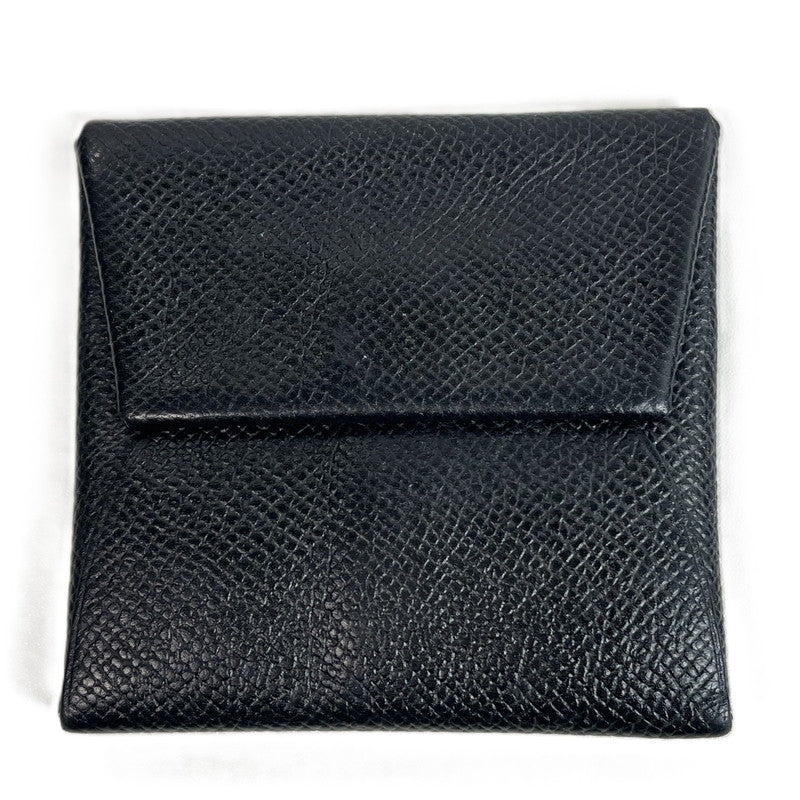 【中古品】【レディース】 HERMES エルメス バスティア 二つ折り コインケース ノワール エプソン ブラック 2019年製 181-250320-SS-05-ich カラー：ブラック 万代Net店