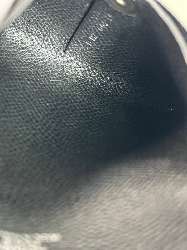 【中古品】【レディース】 HERMES エルメス バスティア 二つ折り コインケース ノワール エプソン ブラック 2019年製 181-250320-SS-05-ich カラー：ブラック 万代Net店