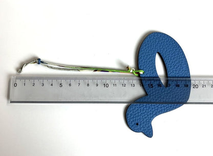 【中古美品】【レディース】 HERMES エルメス 極美品 HERMES エルメス バッグチャーム プティアッシュ アヒル ブルー系 182-250410-SS-01-ich 万代Net店