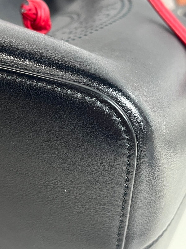 【中古美品】【レディース】 美品 FENDI フェンディ モントレゾール レッド 8BT309 ショルダーバッグ 180-250817-SS-03-ich カラー：ブラック×ブラウン×レッド 万代Net店