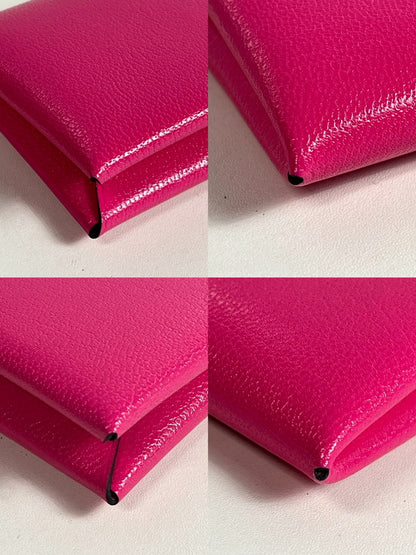 【中古美品】【レディース】 HERMES エルメス 未使用 HERMES エルメス カルヴィ シェーブル ローズポップ ピンク コインケース 181-250513-SS-04-ich 万代Net店