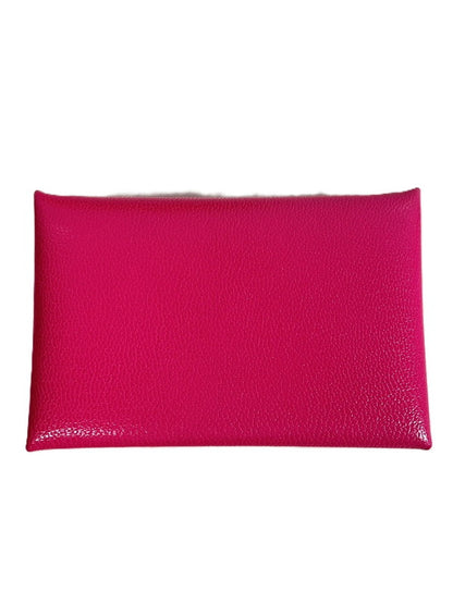 【中古美品】【レディース】 HERMES エルメス 未使用 HERMES エルメス カルヴィ シェーブル ローズポップ ピンク コインケース 181-250513-SS-04-ich 万代Net店
