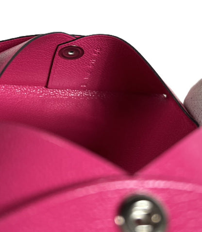 【中古美品】【レディース】 HERMES エルメス 未使用 HERMES エルメス カルヴィ シェーブル ローズポップ ピンク コインケース 181-250513-SS-04-ich 万代Net店