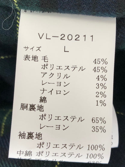【中古品】【メンズ】 VAN JACヴァン ジャケット VL-20211 ウール スイング トップ ジャケット ライトアウター 183-260628-rt-08-tagh カラー：ブラック 万代Net店