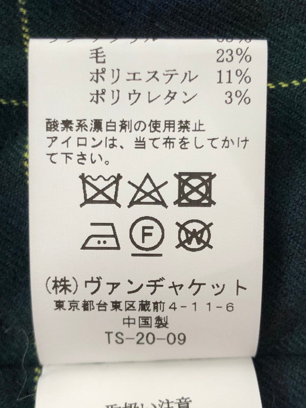 【中古品】【メンズ】 VAN JACヴァン ジャケット VL-20211 ウール スイング トップ ジャケット ライトアウター 183-260628-rt-08-tagh カラー：ブラック 万代Net店